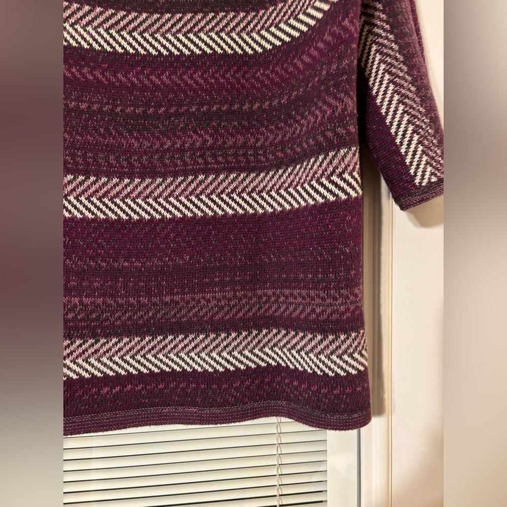 Chaps Purple’s Burgundy Sweater - Picture 4 of 10